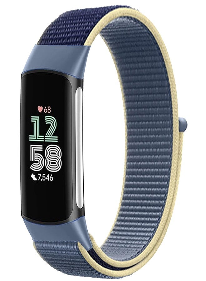 Sundara Sport Loop Nylon Watch Bands Compatible with Charge 6/5, Adjustable Breathable Replacement Soft Nylon Loop Wristband for Women/Men. - Image 1