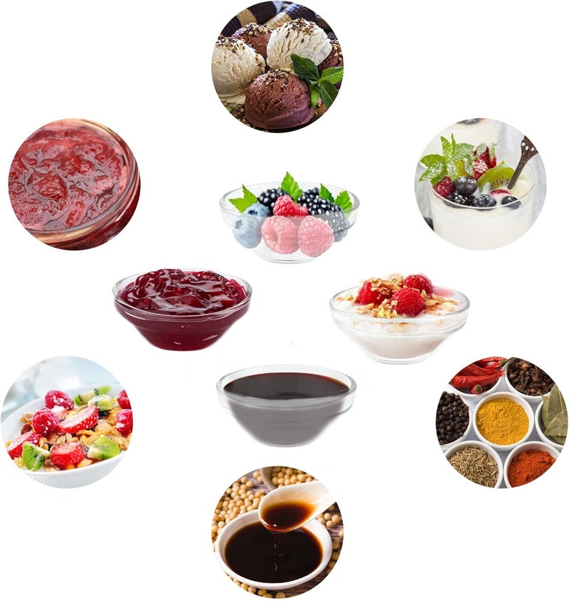 FMOACEN 10Pack Clear Glass Bowls  3 Stackable Serving Bowls for Ramekins Appetizer Tray Sauce Dish  25oz Capacity Perfect for BBQ Home Party Picnic Gathering - Image 5