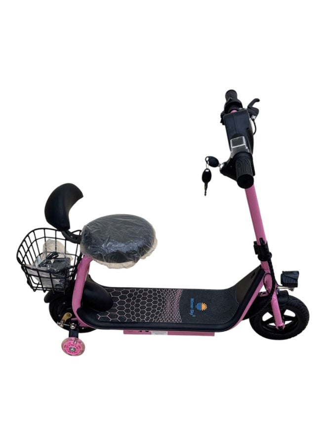 Winner Sky 36V 250W Mini Harley Pro Kids Electric Scooter with Large Rear Cargo Basket – Electric Ride-On Scooter for Kids, Grocery Shopper, Outdoor Fun - Image 3