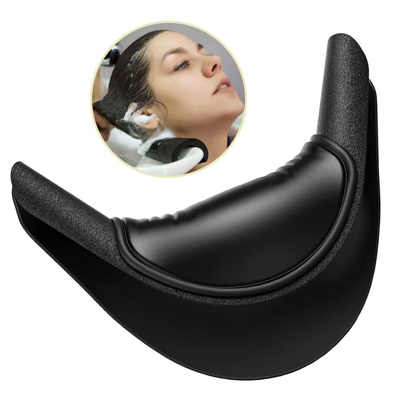 Aiseely AISEELY Shampoo Bowl Neck Rest for Salon, Salon Shampoo Neck Rest Cushion, Professional Shampoo Bowl Neck Cushion, Silicone Salon Sink Neck Rest for Wash Basin Hair Washing Tray for Sink at Home 