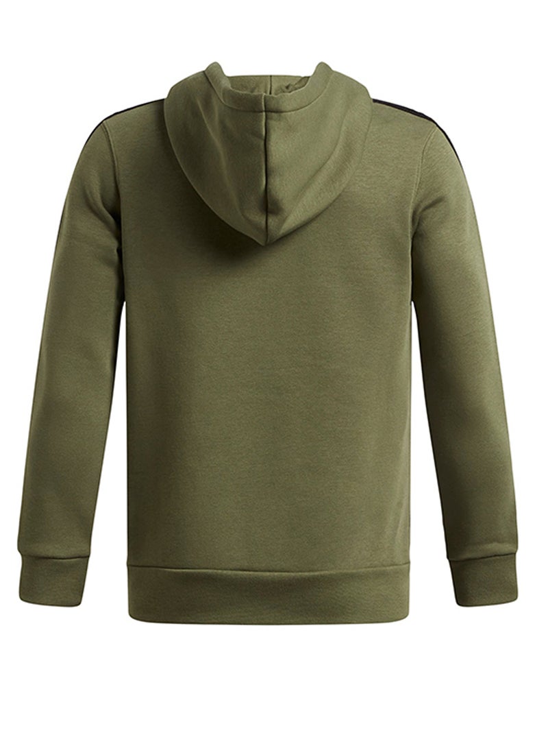 UNDER ARMOUR Boys' UA Icon Fleece Taping Hoodie - Image 2