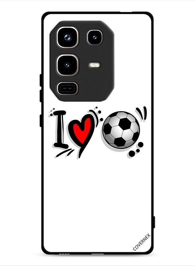Covernex Infinix Note 50 Pro 4G Protective Case Cover I Love Football - Image 1