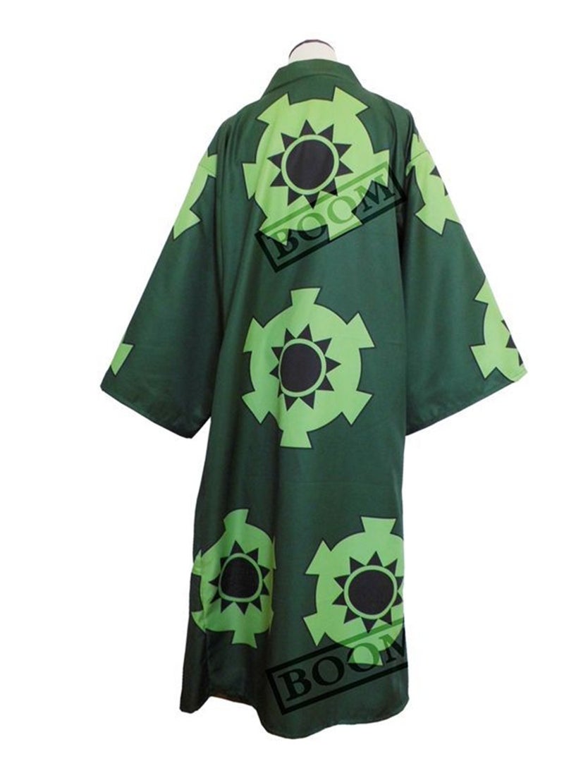 Generic - Two-piece Wano cosplay suit Roronoa Zoro One Piece anime suit kimono - Image 1