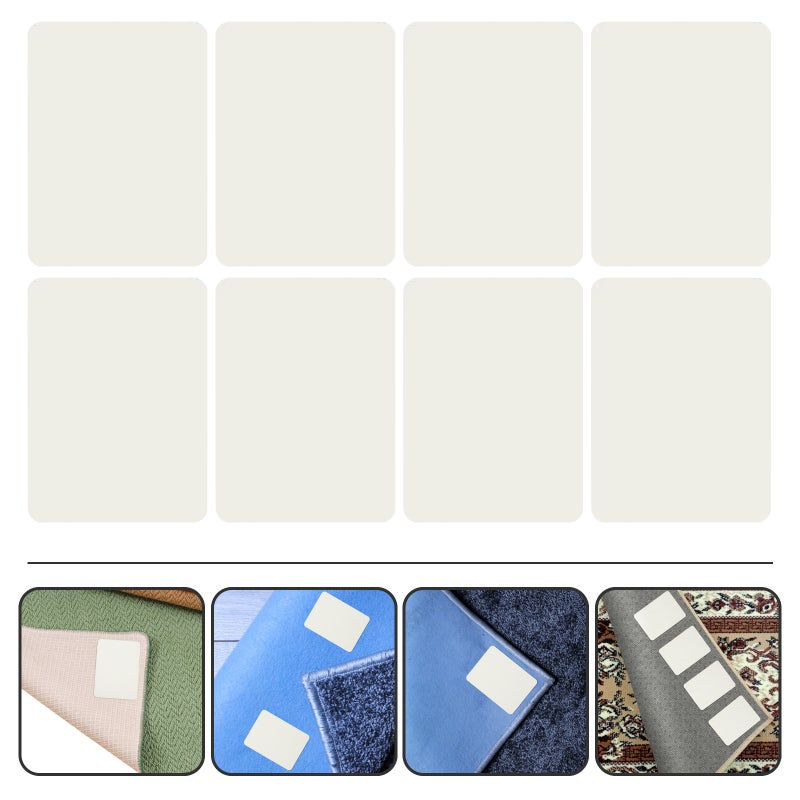 🏠 لاصقات حماية الأرضيات لمنع تقلب السجاد وثباته للاستخدام المنزلي - Image 1