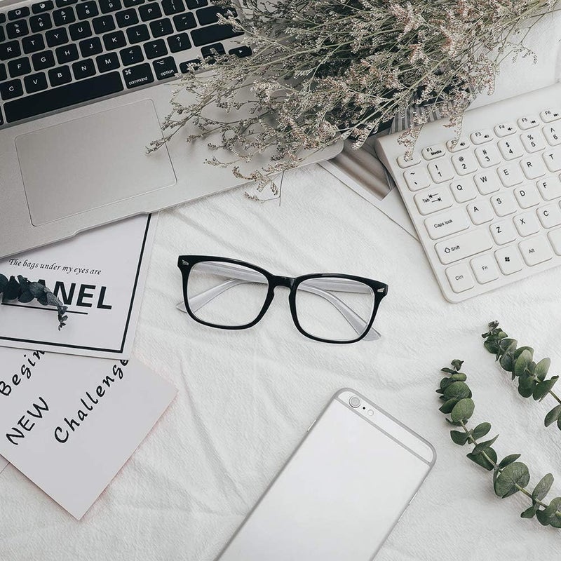 Cyxus Blue Light Glasses for Men Women Reduce Eye Strain UV Blocking for Computer Screen 8082 - Image 3