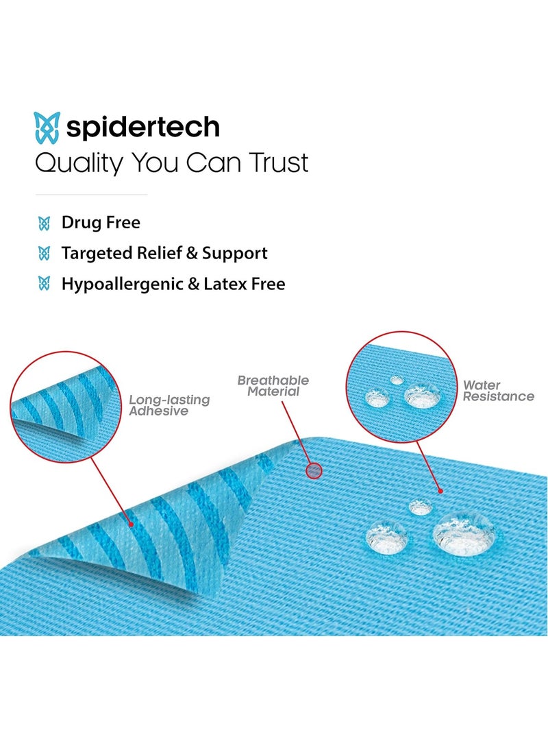 سبايدر تيك شريط الحركة SPIDERTECH - Universal X Spider - عبوة من 20 قطعة، أزرق - Image 2