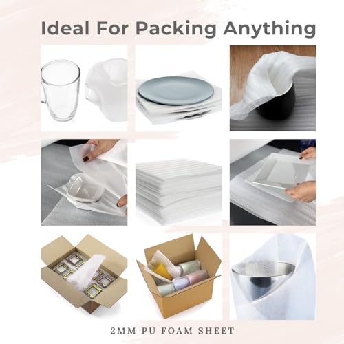 tinydabba 2MM EPE Foam Wrap | Packing Roll | 1 feet by 20 feet long roll | 6 Meter Roll - Image 2