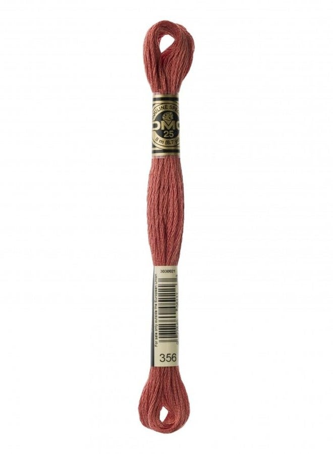 DMC Stranded Cotton Embroidery Thread 356 - per Skein