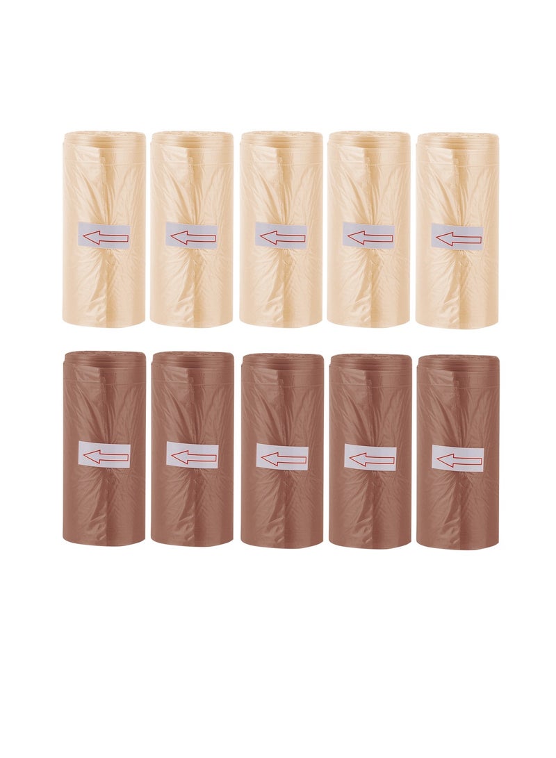 STAR BABiES Star Babies Scented Bag Pack of 10/150bags -Ivory/Brown  - Image 1