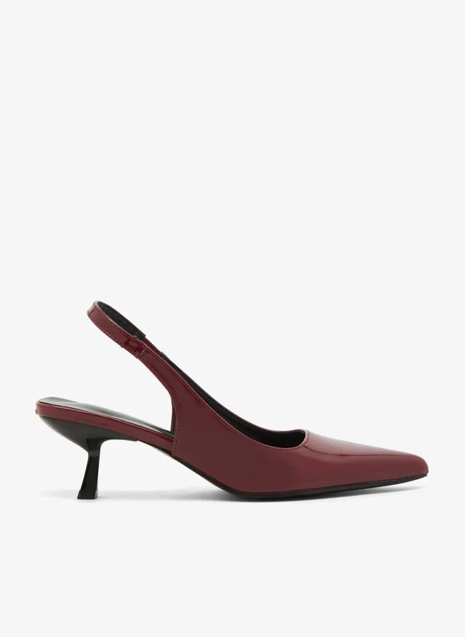 ELLA Classic Kitten Heel Sling Back Pumps