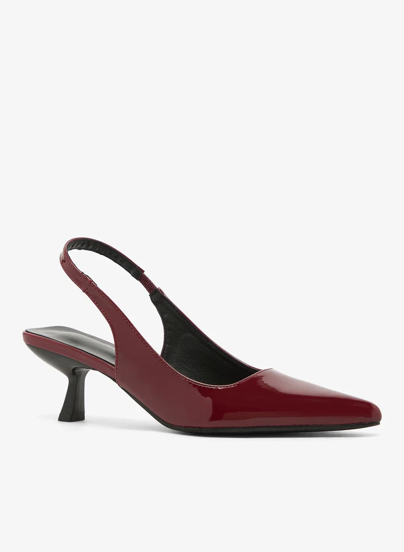 ELLA Classic Kitten Heel Sling Back Pumps