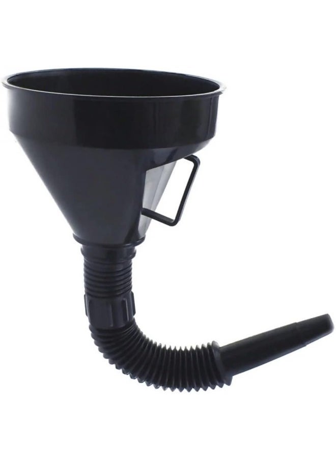 Royal Apex Royal Apex Plastic Large Funnels Wide Mouth With Strainer - Oil Funnel Automotive Flexible With Hose For Cars And Motorcycles, Engine Oil, Liquid, Diesel, Kerosene And Gasoline  - Image 1