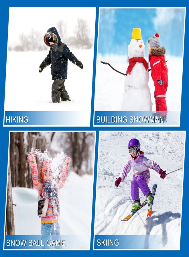 DARCHEN 3-12 Kids Snow Gloves Boys Winter Waterproof Ski Snowboarding Insulated Warm Windproof Cold Weather Sports Age Girls Years Olds - Image 5