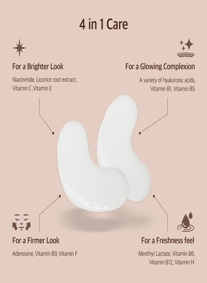 SKINGERO لصقات العين الهيدروجيل المنعشة من سكينجيرو - برايت آند جلو (7 أزواج) - Image 5