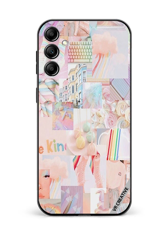 VR CREATIVE Protective Case Cover For Samsung Galaxy A14 5G/A14 Design Multicolour - Image 1