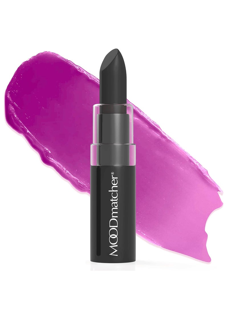 MOODmatcher MOODmatcher Original Color Changing Lipstick – 12 Hours Long-Lasting, Moisturizing, Smudge-Proof, Glamorous Personalized Color, Premium Quality – Made in USA (Black) 