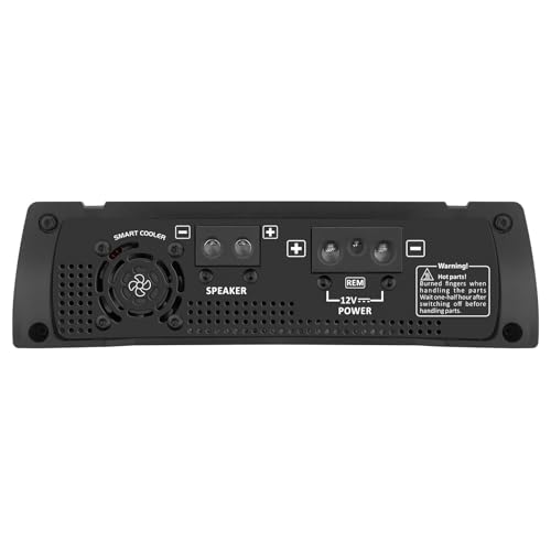 Taramp's تارامبس HD 2000 4 أوم 1 قناة 2000 واط RMS ماكس نظام صوتي كامل النطاق للسيارات، مضخم أحادي، مؤشر LED، مضخم فئة D، تقاطع، مضخم أبيض 2k - Image 5
