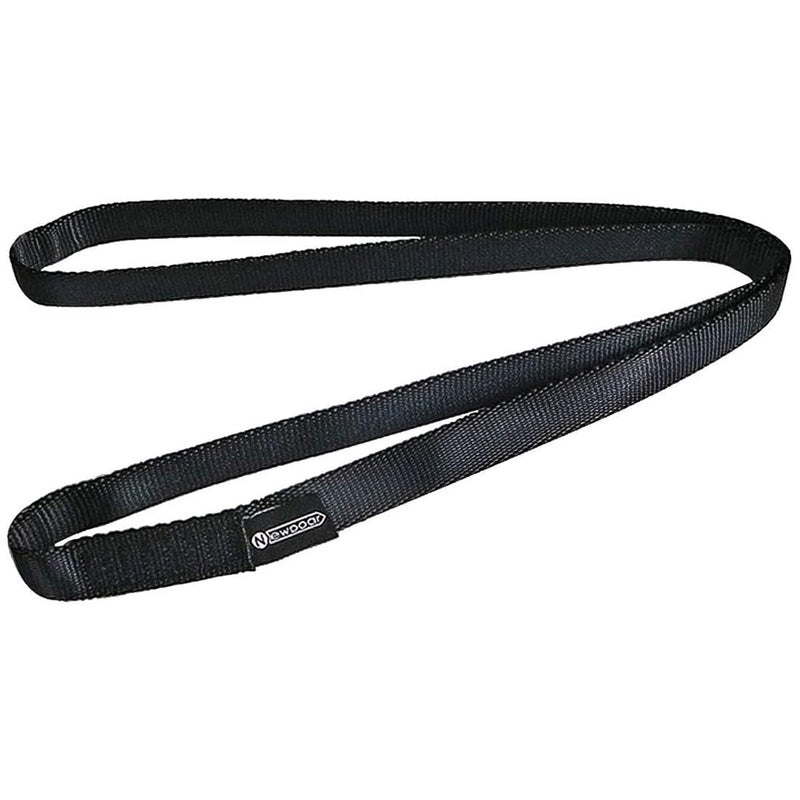 Newdoar 16Mm Climbing Sling Uiaa Ce Certified 23Kn En566 Certified Climbing Utility Cord Rock Climbing Creating Anchors System Rappelling Gear Perfect For Tree Work(Black 24"" 3Pcs)