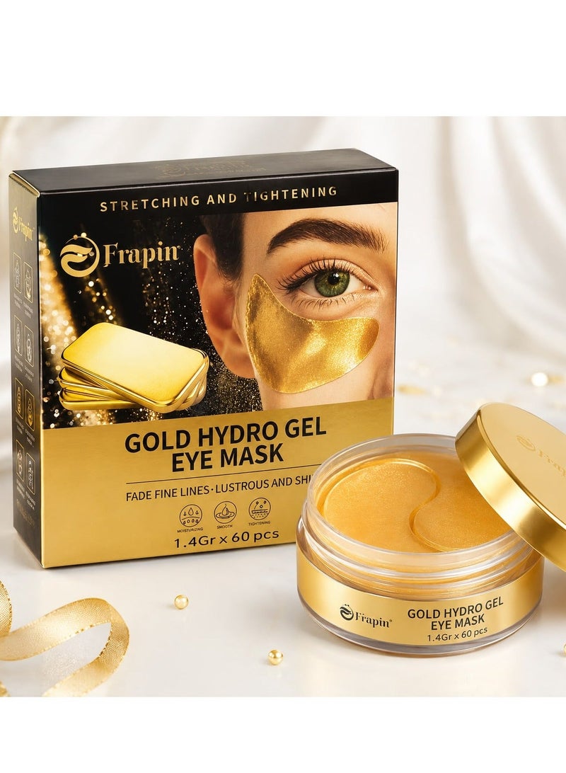 Gold Hydro Gel Eye Mask 60pcs - Image 1