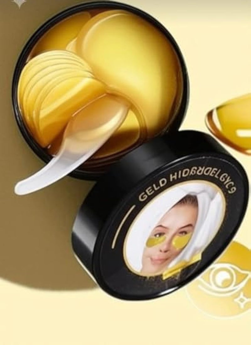 Gold Hydro Gel Eye Mask 60pcs - Image 3