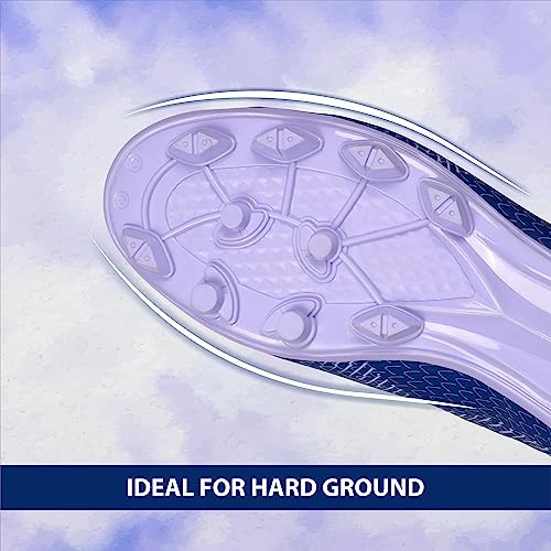 Aivin Pro Rattle Snake Football Stud, Lightweight Insole/Comfort and Grip Football Shoes for Men Blue - Image 4