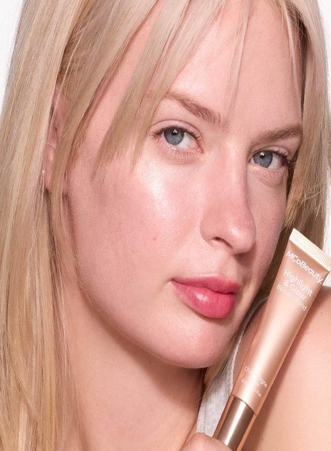 MCoBeauty عصا الجمال MCoBeauty للتألق والإشراق، لمسة خدود متألقة، إضاءة لامعة لبشرة متألقة، مستحضرات تجميل نباتية، خالية من التجارب على الحيوانات - Image 2