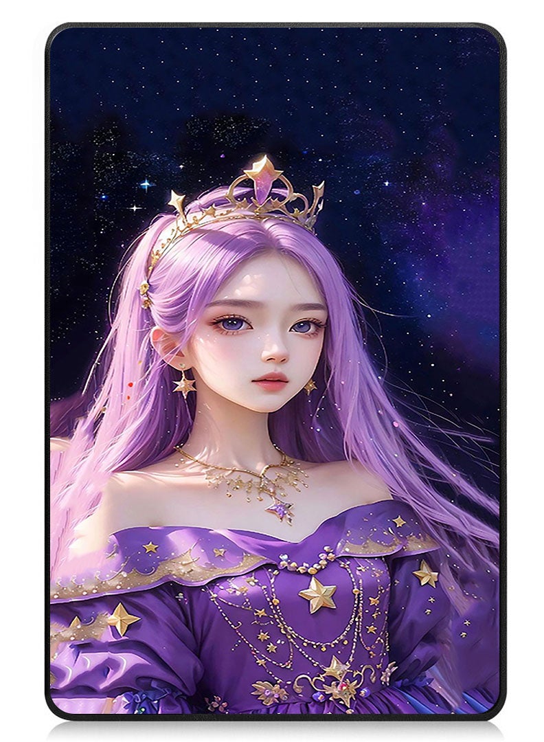 Theodor Protective Flip Case For Huawei MatePad SE 11 (2024) With Trifold Stand Auto Wake Sleep Shockproof Cover Princess 1 - Image 1