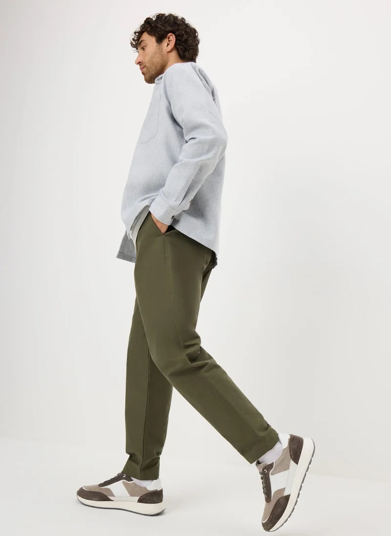 Matalan Khaki Canvas Chinos