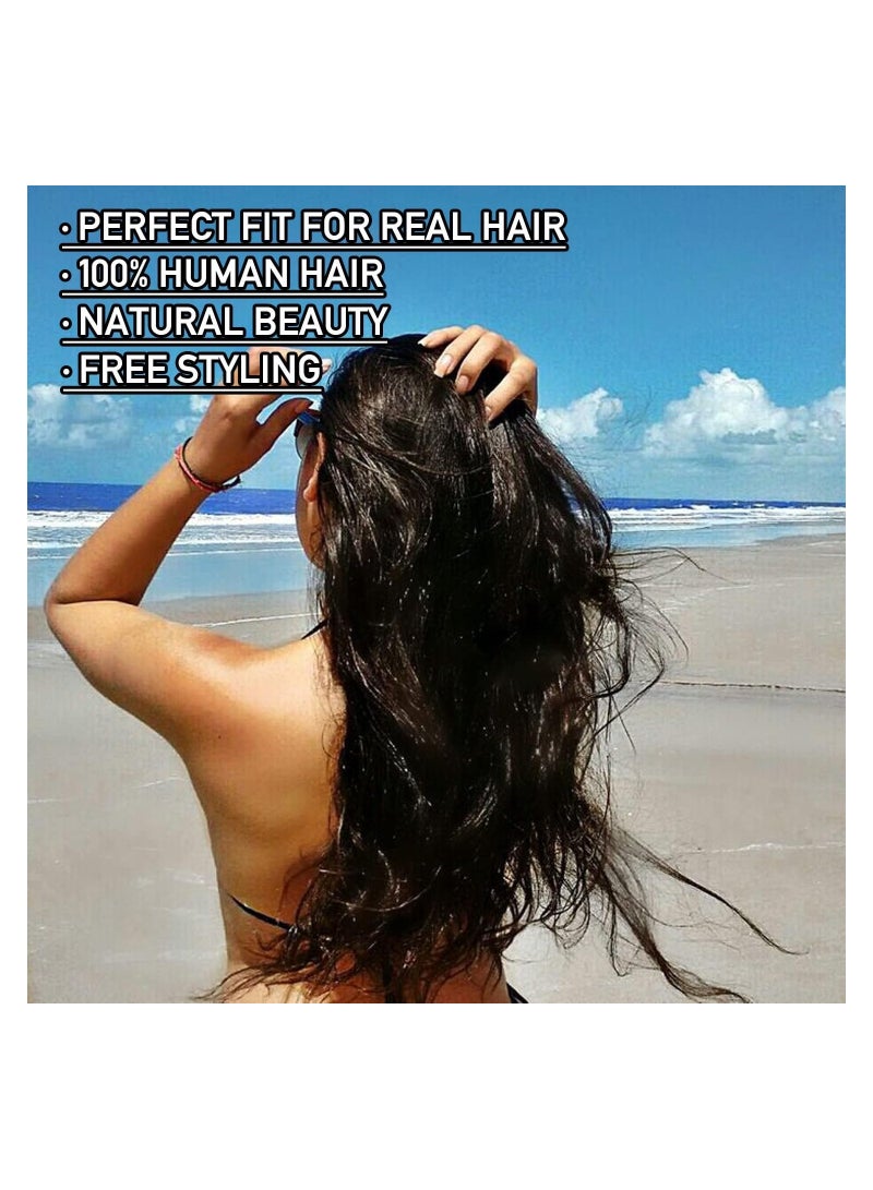 Estelle I Tip Hair Extensions Human Hair Extensions I Tip Human Hair Pre Bonded Hair Extensions Real Human Hair Invisible 18 Inch Natural Black 100g 1g/s 100s/pack... - Image 2