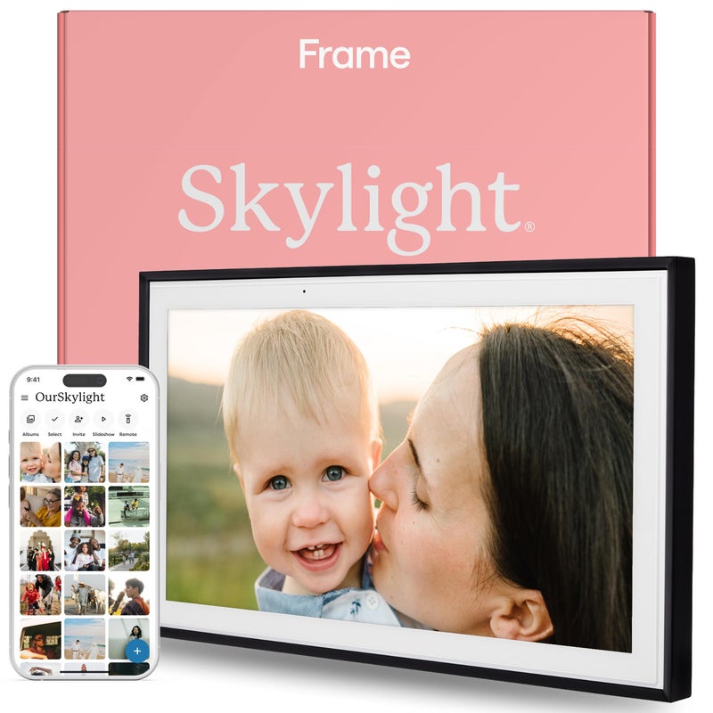 Skylight Skylight Digital Picture Frame:15 inch WiFi Enabled with Charging Capacity from Phone, Touch Screen, Digital Photo Frame, Customizable Gift for Friends and Family, Color  - Image 1