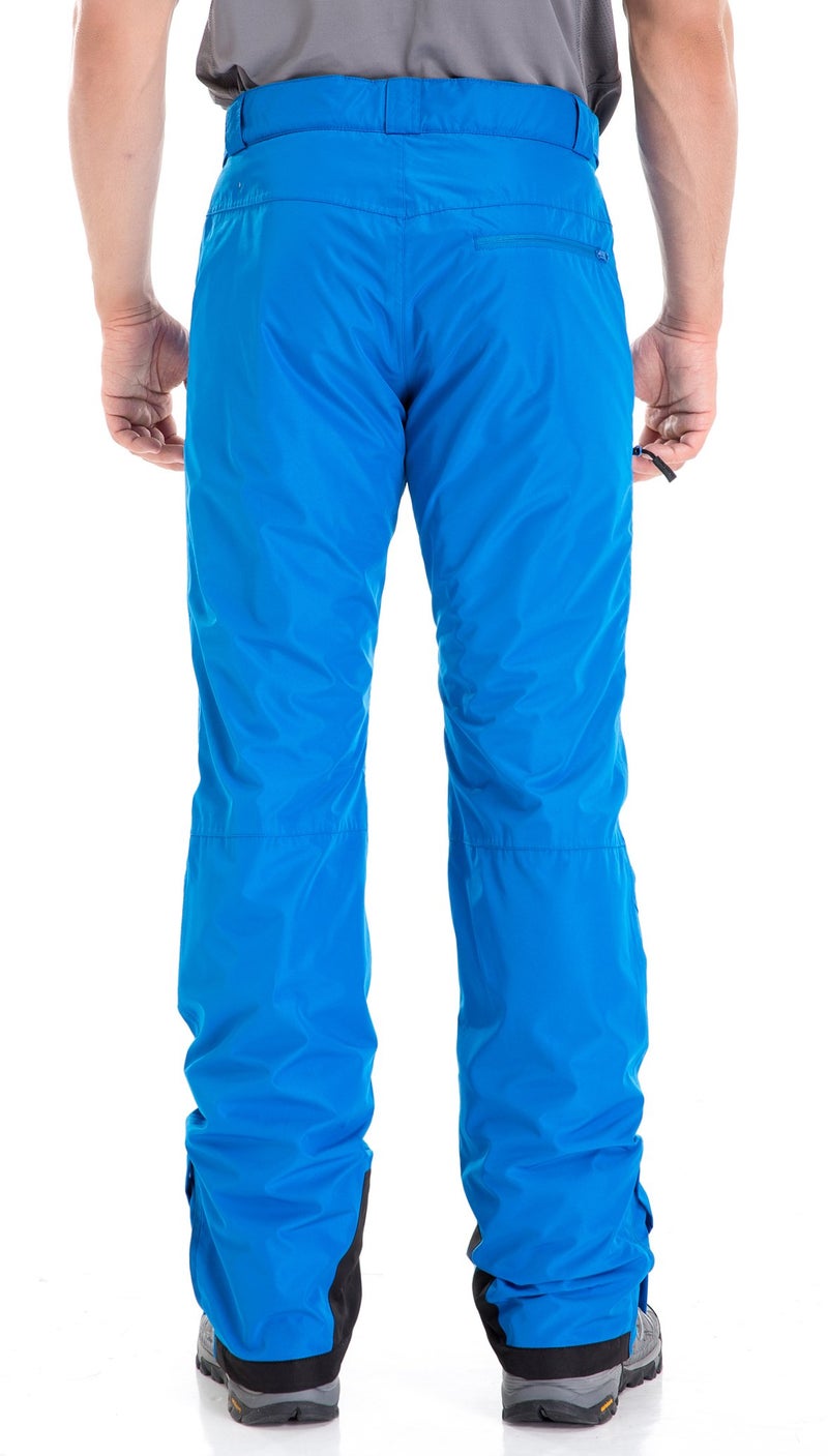 clothin Men's Insulated Ski Pant Fleece-Lined Waterproof Snow Pants Blue M(Regular Fit) - Image 3
