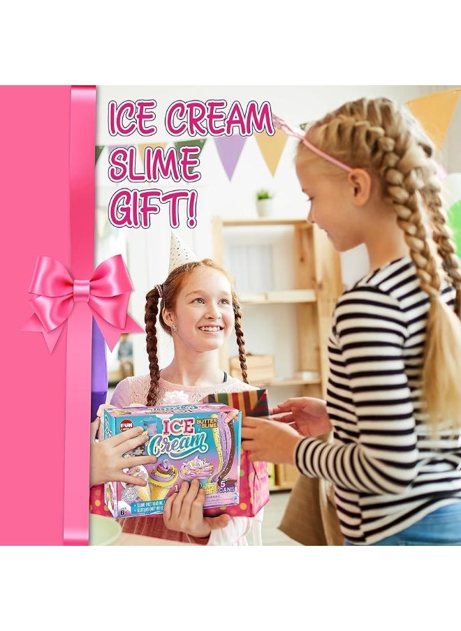 35.16 FL OZ Butter Slime Pack, FunKidz Soft Ice Cream Slime Kit for Girls 6-8 Premade 1040 ML Slime Toys Birthday Gifts Party Favor for Kids Age 6-12 - pzsku/ZA2C535BA0ECAE817F6CEZ/45/_/1729417104/e7174bd7-13d0-4082-bd65-574a55915b5a