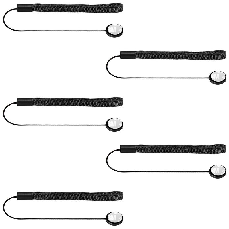 Altura Photo 5 Pcs Lens Cap Leash - Keeper Tether Holder for Canon Sony Nikon Sigma Tamron DSLR & Mirrorless Camera Lenses - Image 1