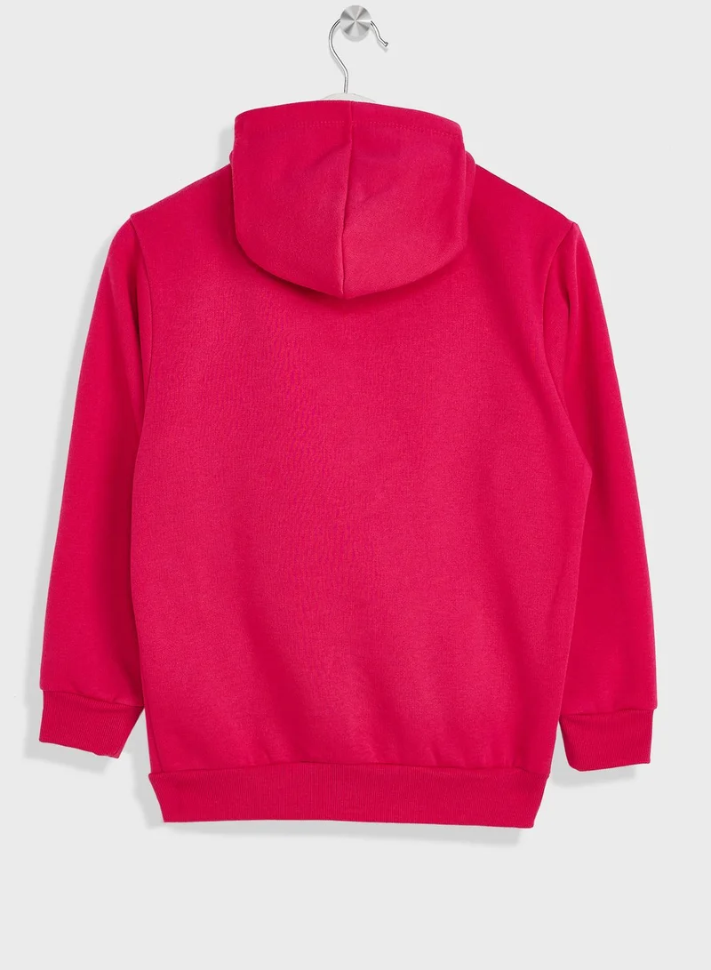The Giving Movement Kids Lounge Regular Zip Hoodie