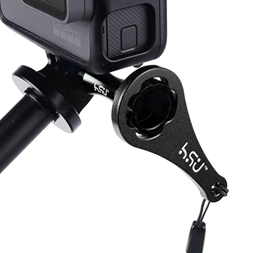 HSU Aluminum Thumbscrew Set + Wrench for Gopro Hero 13, 12, 11, 10, 9, 8, 7, 6, 5, 4, 3, AKASO Campark and Other Action Cameras (Black,3Pcs) - Image 3