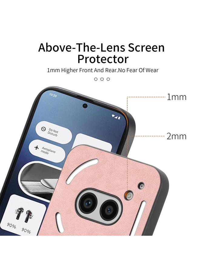S-TOP Case For Nothing Phone 2a Retro Magsafe Magnetic PU Back Cover Phone Case - Image 5