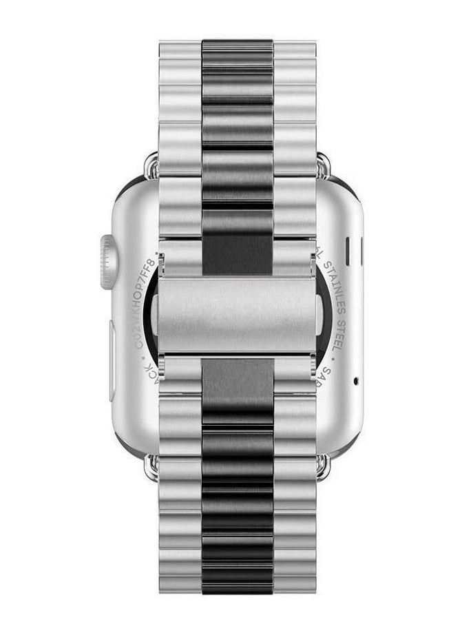 Stainless Steel Strap Metal Bracelet for Apple Watch Series 6/5/4/3/2/SE - 44/42 mm - Image 2