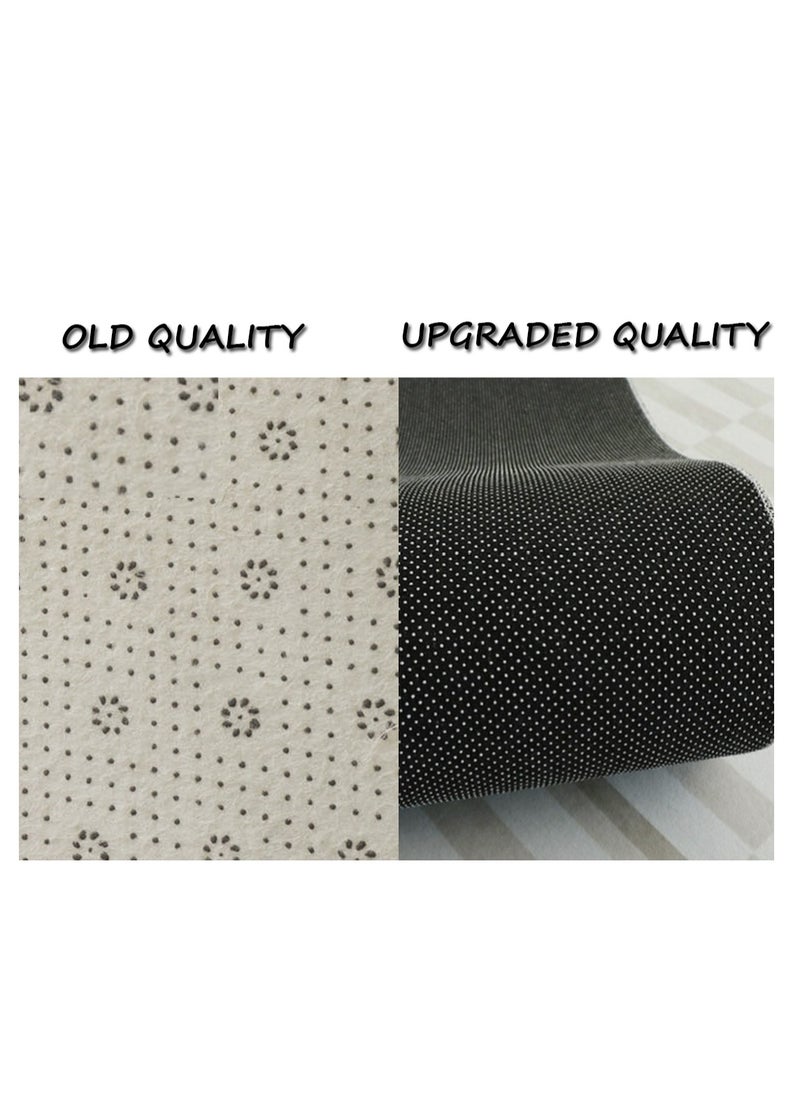 Mei Lifestyle - Modern Wool Fluffy Floor Mat Carpet with Anti slip High Pile Bottom with Upgraded Foam (Size 120×160CM) - Image 1