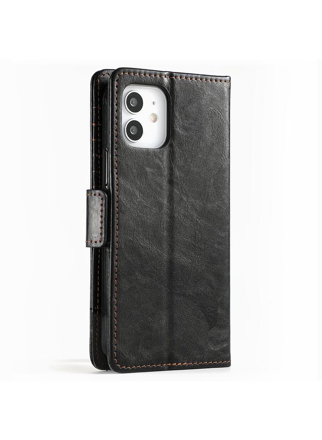 Zaboon Case For iPhone 11 Pro Max CaseNeo Business Splicing Dual Magnetic Buckle Horizontal Flip PU Leather Case with Holder & Card Slots & Wallet - Image 3