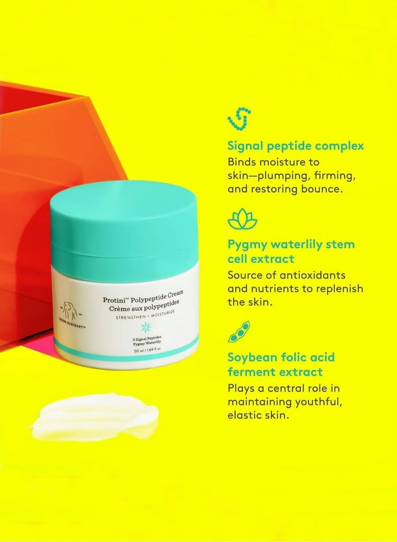 Drunk Elephant Protini Polypeptide Cream - Strengthen & Moisturize 50ml - Image 4