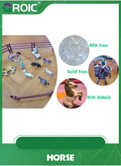 GROIC Horse Club Play Set with 2 Rider and Hanoverian Gelding,Saddle and Bridle,Horse Figurine,Farm Animal Toy Figure,Fun and Imaginative Play,Horse Toy  - Image 4