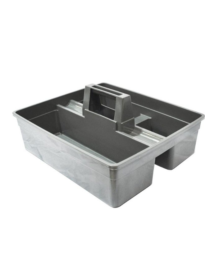 Plastic Cleaning Caddy Tray Gray