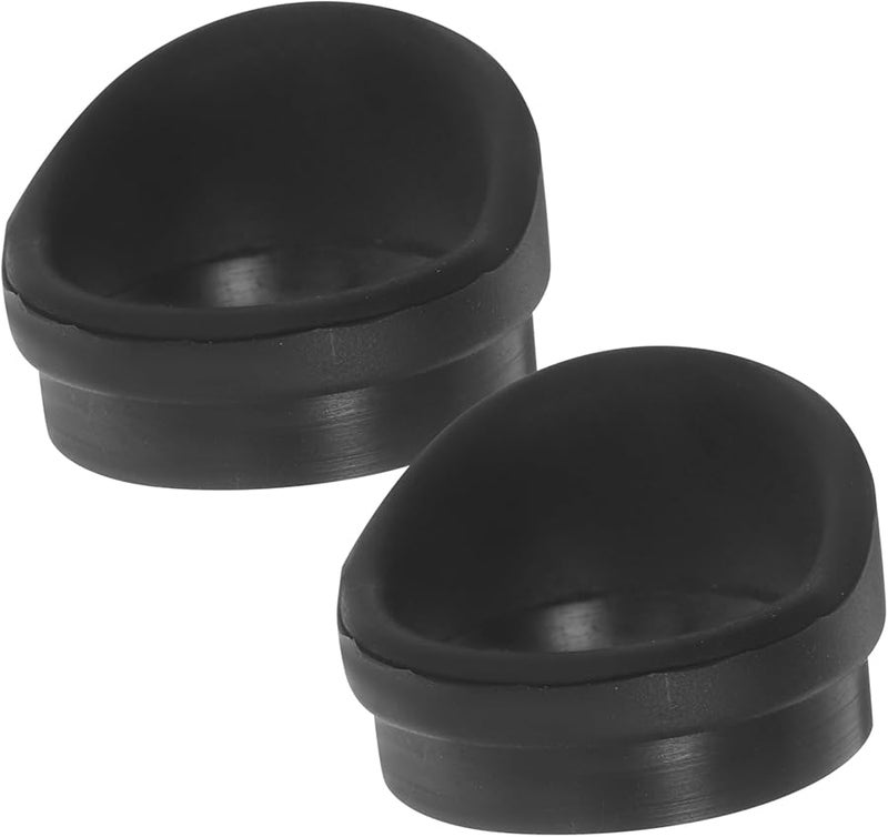 2 Pack Black Neoprene Microscope Eyepiece Protectors Goggles for Eye Protection - Image 2