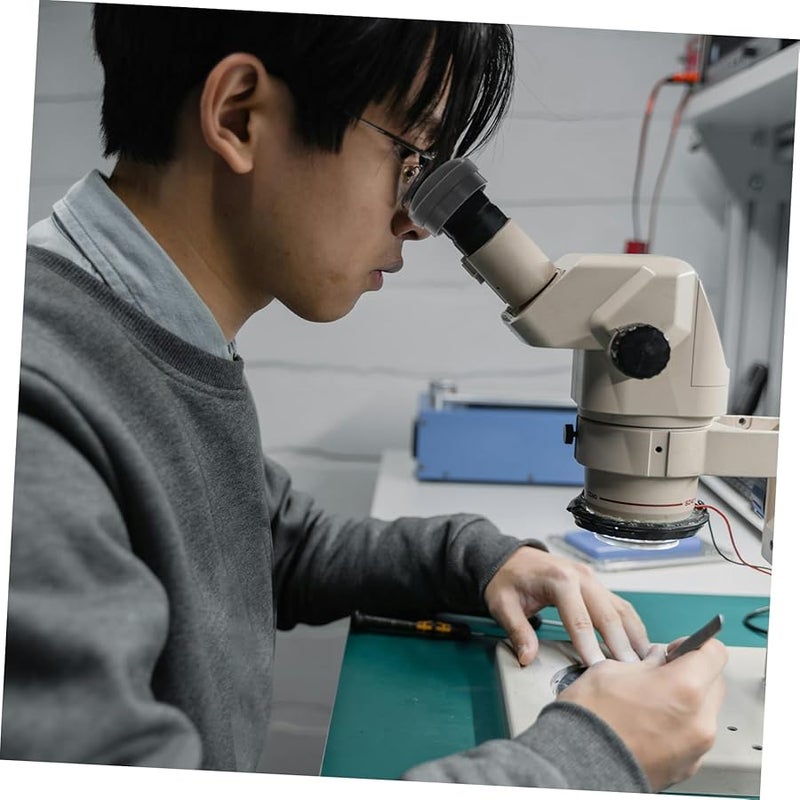 2 Pack Black Neoprene Microscope Eyepiece Protectors Goggles for Eye Protection - Image 3