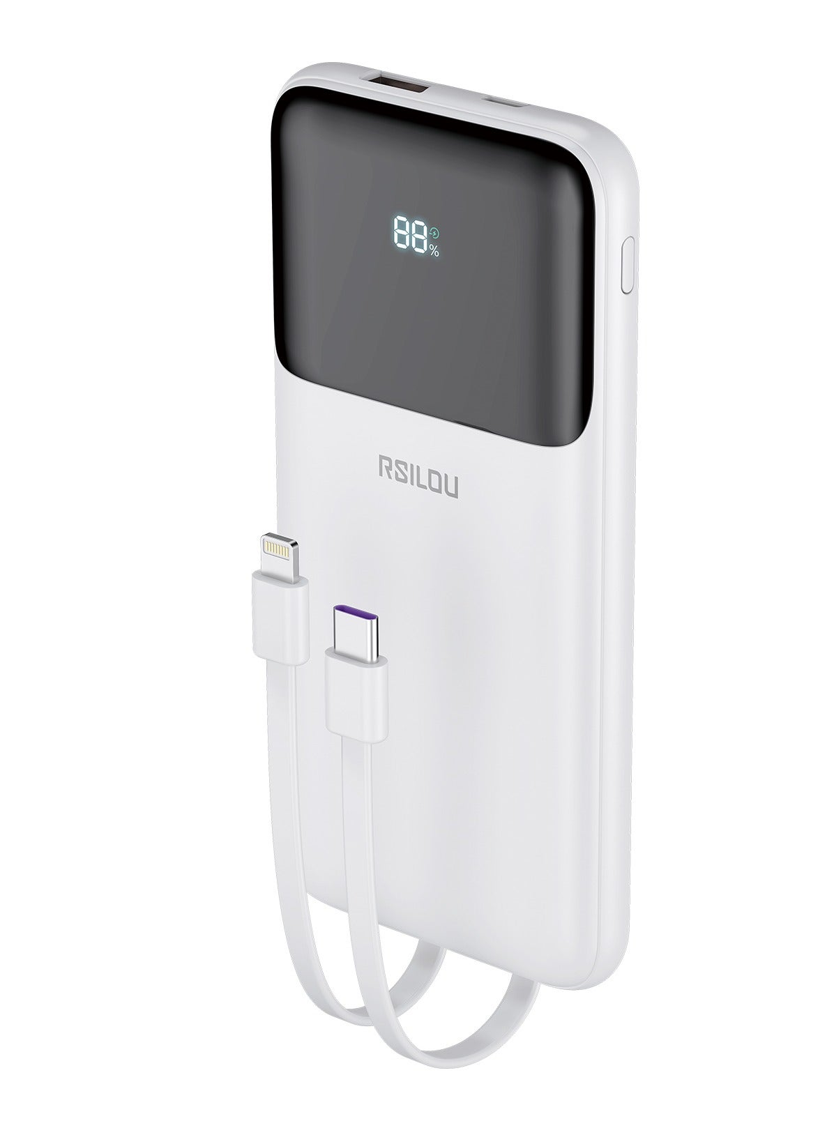rsilou Rsilou r1012-002 Dual Cabled Power Bank typec ZA2C601595A7DDD90FC1FZ