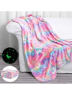 Glow in The Dark Blanket Unicorns Gifts for Girls Unicorn Party Blankets Luminous Girls Toys Soft Kids Blankets for 1-10 Year Old - pzsku/ZA2C6161EDC1ADD849783Z/45/_/1698654488/6a5a0bdb-3865-44c3-8086-0d4284997d80