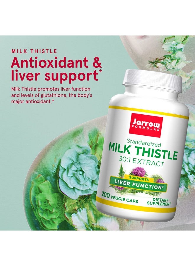 jarrow formulas Milk Thistle 150 Mg Antioxidant Supporting Immune Response Liver Function & Glutathione Up To 200 Servings (Veggie Caps) (Packaging May Vary) - Image 3