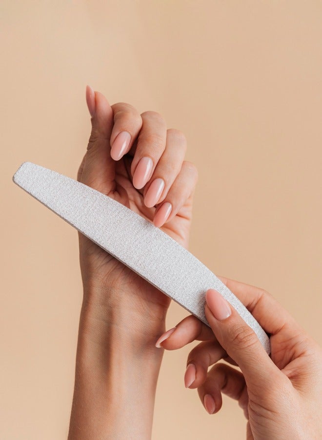 Fantasy BEAUTY LINE FANTASY Nail File Half Moon Shape EB 312 Z 180*180 - Professional Quality - Image 2