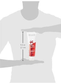 Revlon Professional 45 Days Brave Reds Conditioning Shampoo 275 ml  - Image 2