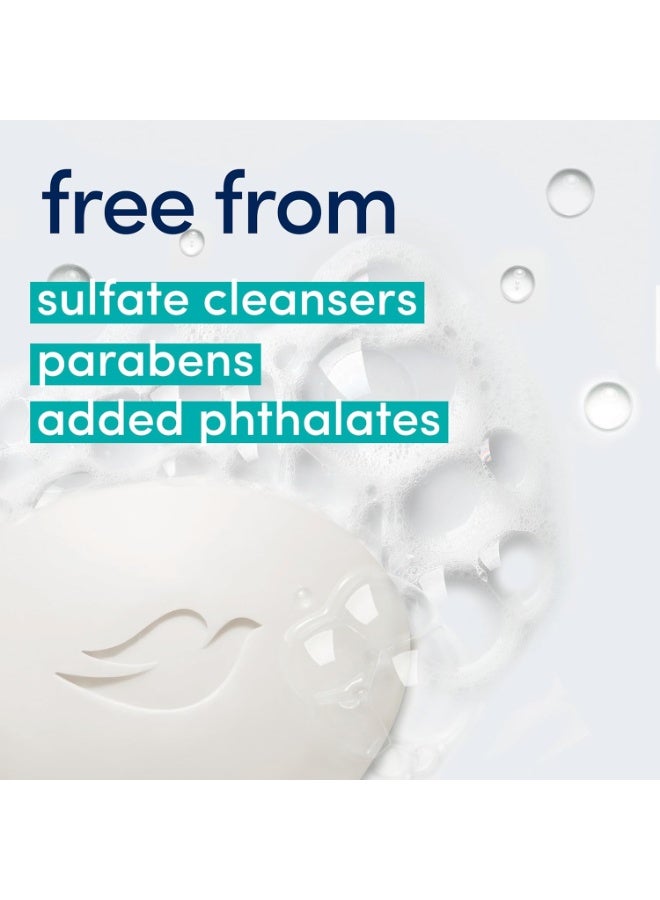 دوف صابون للبشرة الحساسة، خالي من العطور ومضاد للحساسية، 6 قطع - Image 4